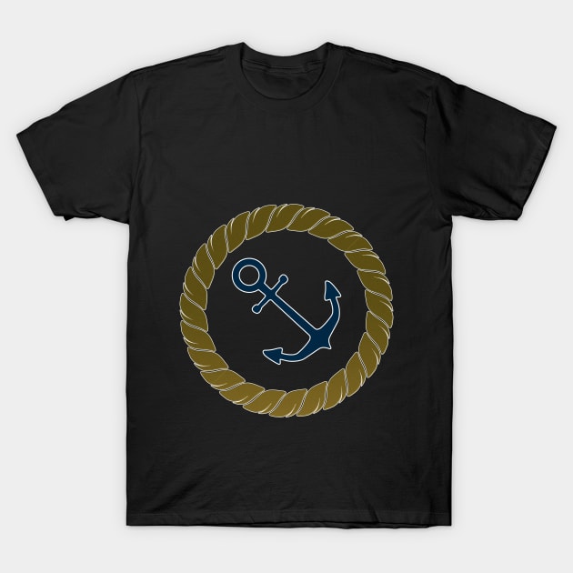 anchor captain T-Shirt by Bianka